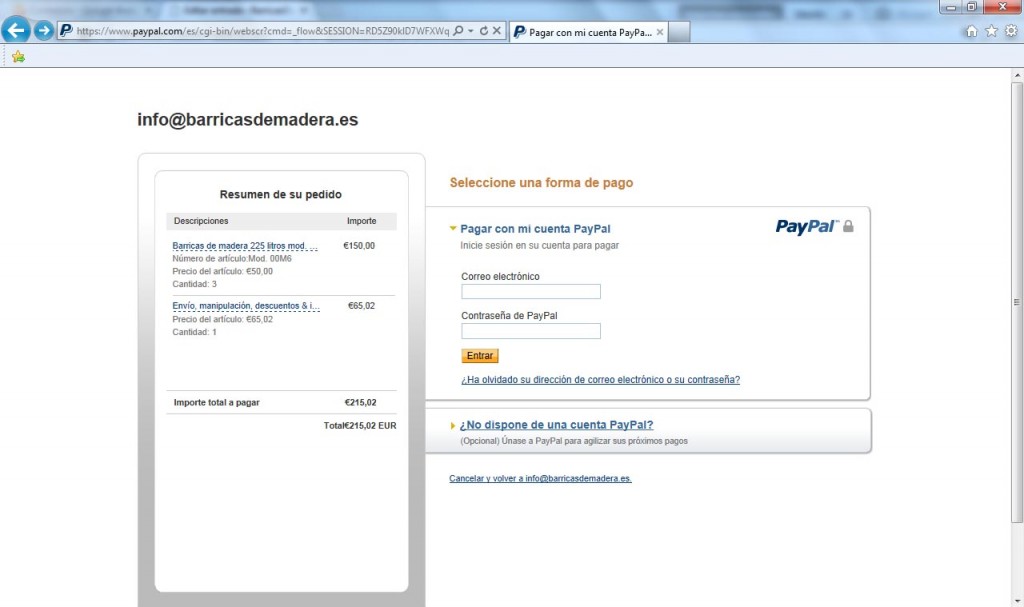 Comprar barricas usadas o barricas de segunda mano